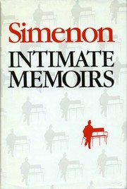 Cover of: Intimate memoirs by Georges Simenon