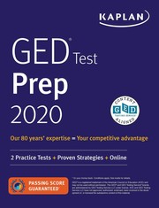 GED test prep 2020 by Caren Van Slyke