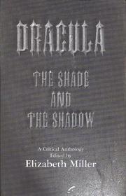 Cover of: Dracula: The Shade and the Shadow