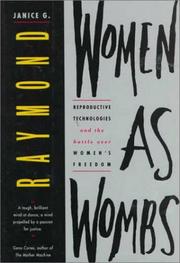 Women As Wombs by Janice G. Raymond