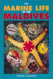 Marine life of the Maldives by Neville Coleman, Katharina Fabricius, Phillip Alderslade