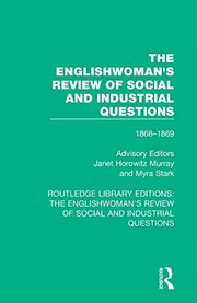 Cover of: The Englishwoman's Review of Social and Industrial Questions: 1868-1869