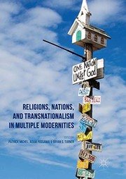 Cover of: Religions, Nations, and Transnationalism in Multiple Modernities