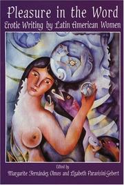 Cover of: Pleasure in the Word: Erotic Writings by Latin American Women