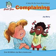 Cover of: Complaining by Joy Berry