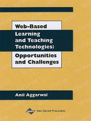 Cover of: Web-Based Learning and Teaching Technologies: Opportunities and Challenges