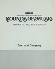 Cover of: Sounds of music