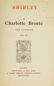 Cover of: Shirley by Charlotte Brontë
