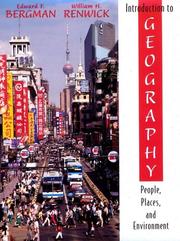 Cover of: Introduction to geography