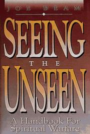 Cover of: Seeing the Unseen by Joe Beam