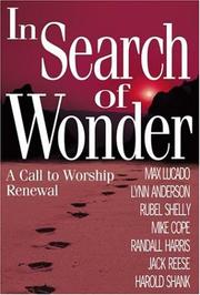 Cover of: In search of wonder: a call to worship renewal