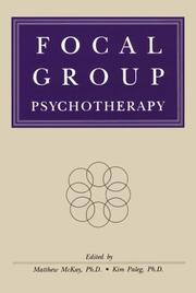 Cover of: Focal group psychotherapy