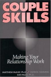 Cover of: Couple Skills: Making Your Relationship Work