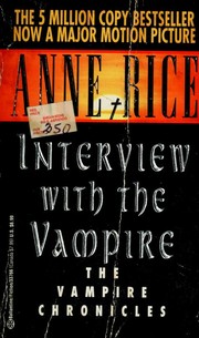 Cover of: Interview with the Vampire: Book I of The Vampire Chronicles