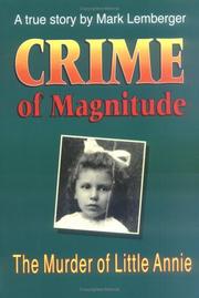 Crime of magnitude by Mark Lemberger