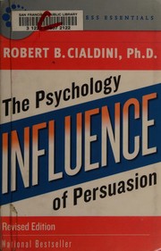 Cover of: Influence: the psychology of persuasion