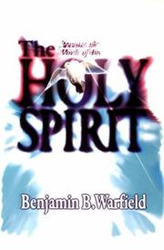 Cover of: The Person and Work of the Holy Spirit