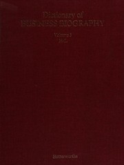 Cover of: Dictionary of business biography: a biographical dictionary of business leaders active in Britain in the period 1860-1980