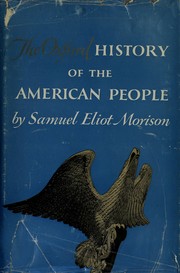Cover of: The Oxford History of the American People