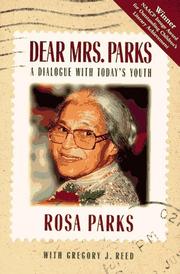 Cover of: Dear Mrs. Parks: A Dialogue With Today's Youth