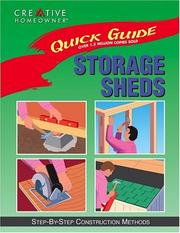 Cover of: Sheds.