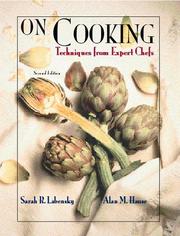 Cover of: On cooking: techniques from expert chefs