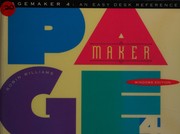 Cover of: PageMaker 4: for Windows : an easy desk reference