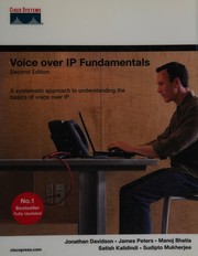 Cover of: Voice over IP fundamentals