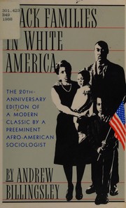 Cover of: Black families in white America