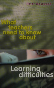 Learning difficulties by Peter S. Westwood