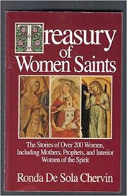 Cover of: Treasury of women saints