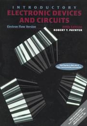 Cover of: Introductory Electronic Devices and Circuits: Electron Flow Version (5th Edition)