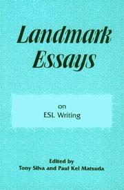 Cover of: Landmark essays on ESL writing