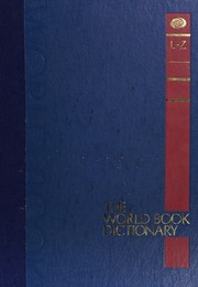 Cover of: The World Book dictionary