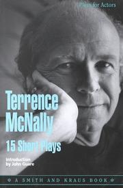 Cover of: Terrence McNally: 15 short plays