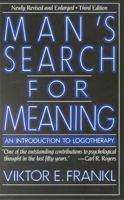 Cover of: Man's Search for Meaning by Viktor E. Frankl