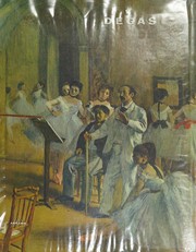Cover of: Edgar-Hilaire-Germain Degas. by Edgar Degas