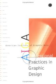 Cover of: AIGA professional practices in graphic design by edited by Tad Crawford ; American Institute of Graphic Arts.