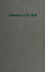 Cover of: Communism in our world.