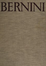 Cover of: Gian Lorenzo Bernini by Rudolf Wittkower