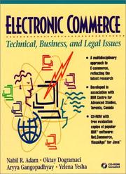 Electronic commerce : technical, business, and legal issues