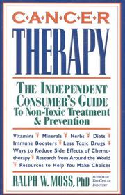 Cover of: Cancer therapy by Ralph W. Moss