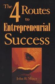 Cover of: The 4 routes to entrepreneurial success