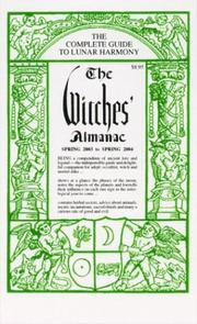 Cover of: The Witches' Almanac, Spring 2003 to Spring 2004: The Complete Guide to Lunar Harmony (Witches Almanac)