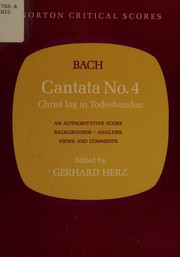 Cantata no. 4, Christ lag in Todesbanden by Johann Sebastian Bach