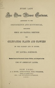 Moore's rural hand books by Louisa Johnson