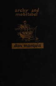 Cover of: Archy and Mehitabel by Don Marquis