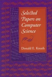 Selected Papers on Computer Science by Donald Knuth