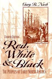 Cover of: Red, white, and Black: the peoples of early North America