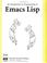 Cover of: An Introduction to Programming in Emacs Lisp